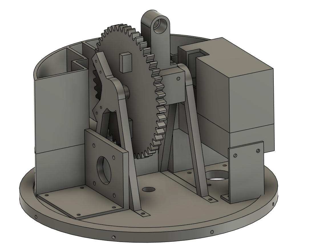 CAD Model For Cat Water Turret